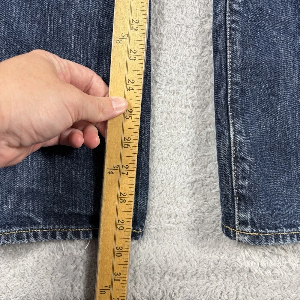 Abercrombie & Fitch distressing throughout